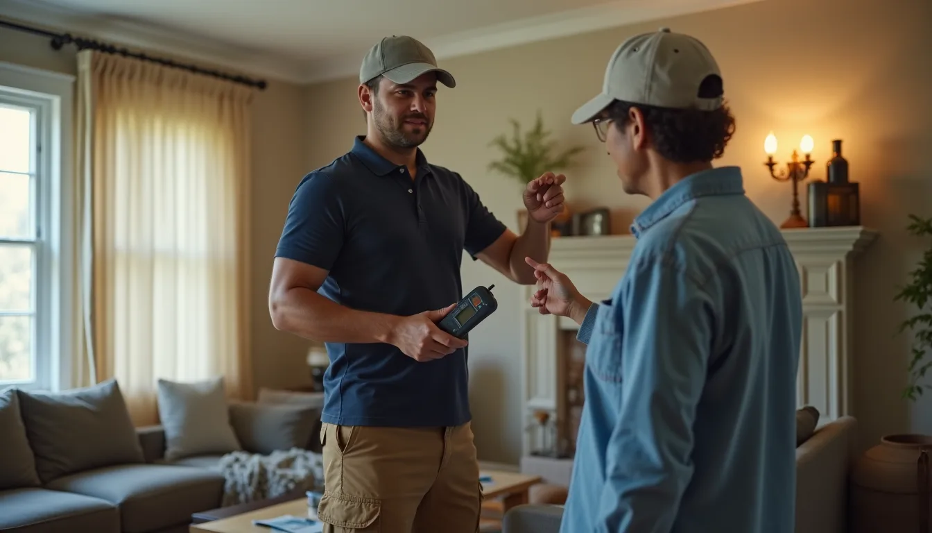 Water damage restoration service